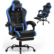 Ebern Designs Gaming Chair w/ Footrest, Computer Gaming Chair For Adults & Kids 48" H X 27.6" W X 27.6" D Wayfair White (48" H X 27.6" W X 27.6" D)