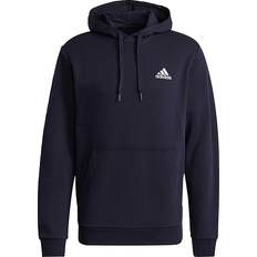 adidas Men's Essentials Fleece Hoodie - Legend Ink/White