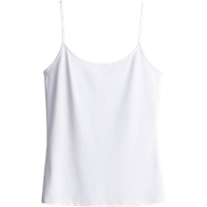 H&M Microfiber Strappy Top - White