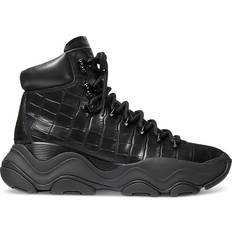 Michael Kors Men Boots Michael Kors Atlas Crocodile Embossed - Black