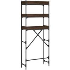 vidaXL 838982 Brown/Oak Hyllsystem 25x163cm