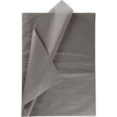 Grey Silk & Crepe Papers Creativ Company Tissue Paper Dark Grey 50x70cm 17g 25 sheet