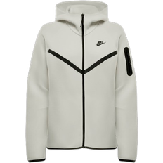 Nike sportswear tech fleece windrunner NIKE Sportswear Tech Fleece Windrunner Women's Full Zip Hoodie - Pale Ivory/Black