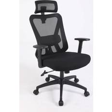 ActiveJet Ergonomic Black Office Chair 124cm