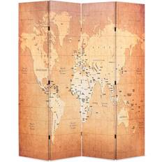 Yellow Room Dividers Marlow Home Co. Finger Folding Yellow 170cm H X 160cm W Room Divider