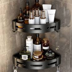 Rebrilliant Arrighetto Wall Shower Caddy Satin Black