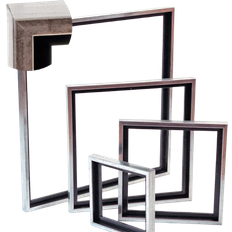 Artino Floating Frame Wood Antique Silver 14x18cm