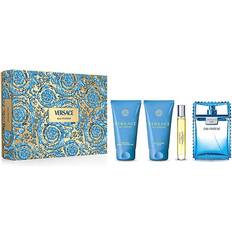 Gift Boxes Versace Man Eau Fraiche Gift Set EdT 100ml + EdT 9ml + After Shave Balm 75ml + Bath & Shower Gel 75 ml