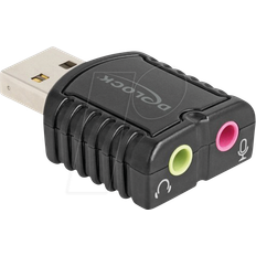 DeLock Externe USB Soundkarte 24 Bit