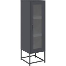 vidaXL Highboard Anthracite Storage Cabinet 36x123cm