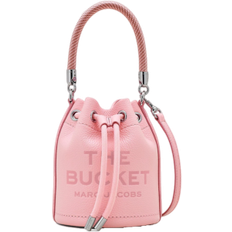 Marc Jacobs The Leather Mini Bucket Bag - Ribbon Pink