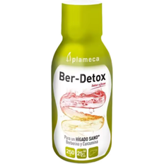 Liquide Contrôle du Poids et Détox Plameca Ber-detox Sabor Fresa 250 ml