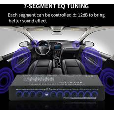 Boat- & Car Amplifiers Tomtop Jms Professional 7 Band Car Equalizer