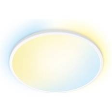 Wiz light WiZ Superslim White Ceiling Flush Light 55cm