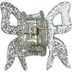 Petit Arc Bow Claw Silver Glitter