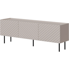 Stål TV-bänkar Mirjan24 Lucca Cashmere TV-bänk 166x59cm