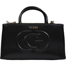 Guess Eco Mietta Small Society Satchel - Black