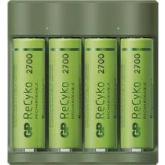 Batteries charger GP Batteries ReCyko Everyday Charger B421 + AA NiMH Batteries 4-pack