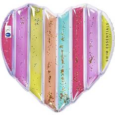 Materassi Swim Essentials Materassino da Spiaggia Rainbow Heart Materasso