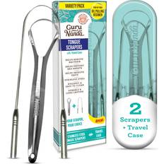 GuruNanda Spoon U-Shaped Tongue Scraper Pack 2 Pack