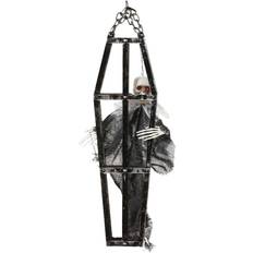 Party Supplies BigBuy Home Halloween Skeleton Decorations Cage 40 x 13 cm