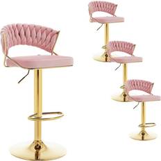 Or Tabourets WOLTU W0ATT0858-4 Pink Seating Stool 104cm