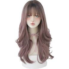 Hair Products Chic Korean Fashion 26 Inch Long Wavy Curly Wig