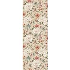 Think Rugs Pipa Floral Rug Natural, Beige, Brown, Multicolour