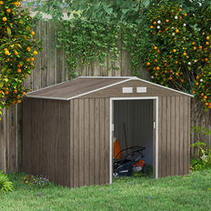 OutSunny Garden Storage Shed 9' 1 1/10" W X 6' 4 4/5" D X 6' 3 3/5" H (Building Area )