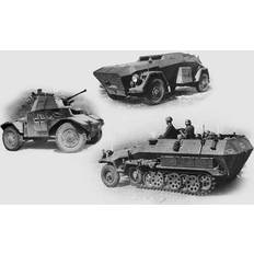 Maquettes ICM Wehrmacht Armored Vehicles Diorama Set 1:35