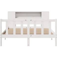 vidaXL Solid Wood Sengeramme 141x219.5cm