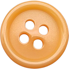 Knappar CLYDSA Rund Hartsknapp Orange 9-20mm 100st