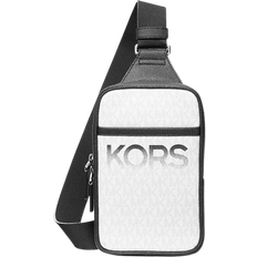 Michael Kors Cooper Medium Logo Sling Pack - Black/White