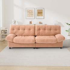 Latitude Run Futon Bed Convertible Couch Pink Sofa