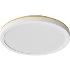 Edgeform Plafon White/Brass Ceiling Flush Light ∅ 30cm