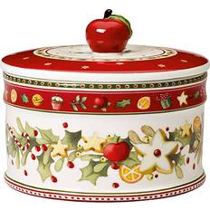 Mehrfarbig Küchenaufbewahrung Villeroy & Boch Winter Bakery Delight Kuchendose 0.55L