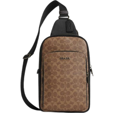 Coach Ethan Pack in Signature Canvas - Qb/Tan/Black