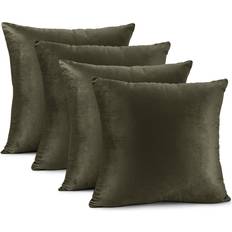 Nestl Velvet Cushion Cover Green (45.7x45.7cm)