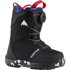 Kids Grom BOA Snowboard Boots 2025 - Black