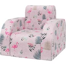 Northio Children's 2 in 1 Armchair Flamingo