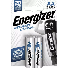 Batteries et Chargeurs Energizer 2 piles lithium FR6 AA