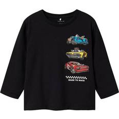 Cars Kinderbekleidung Name It Drum Hotwheels Top - Black (13238369)