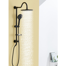 Shower Sets Exposed Shower System Matte Black