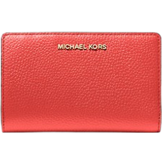 Michael Kors Medium Pebbled Leather Wallet - Burnt Sienna