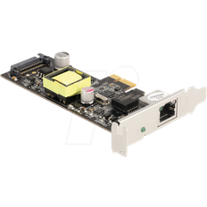 2.5 gigabit DeLock PCI Express x1 Card to 1 x RJ45 2.5 Gigabit LAN PoE+ i225