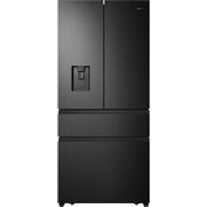 Hisense black fridge freezer Hisense PureFlat RF540N4WFE Fridge Freezer Black