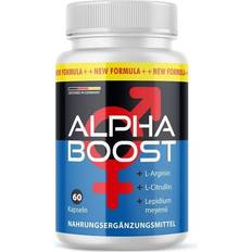 Baaboo Alpha Boost Capsules with L-Arginine, L-Citrulline as Well as Maca, Grape Seed Extract and Zinc 60 pcs