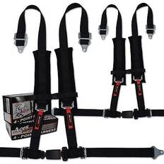 Pets Branded 4 Point Harness with 2 Inch Padding