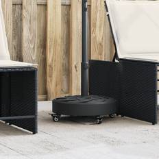 Parasollfötter vidaXL Parasollfot med Hjul Ø38 / 48 mm 27 kg Rund