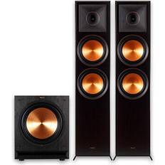 Klipsch External Speakers with Surround Amplifier Klipsch RP-8000F Home Theater Bundle